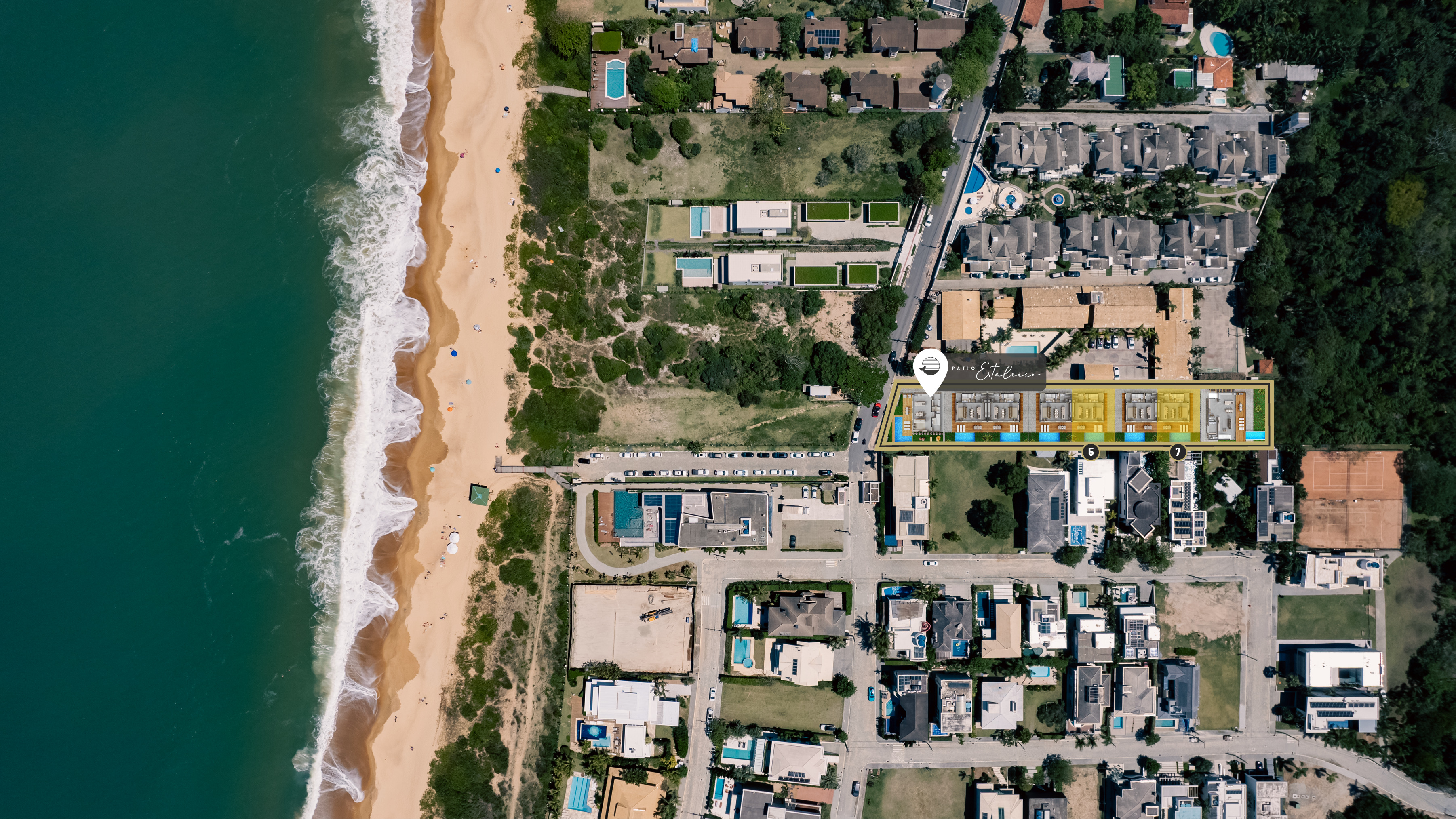 Pátio Estaleiro – Casas exclusivas a 120 m do mar na Praia do Estaleiro, Balneário Camboriú - imagem 6