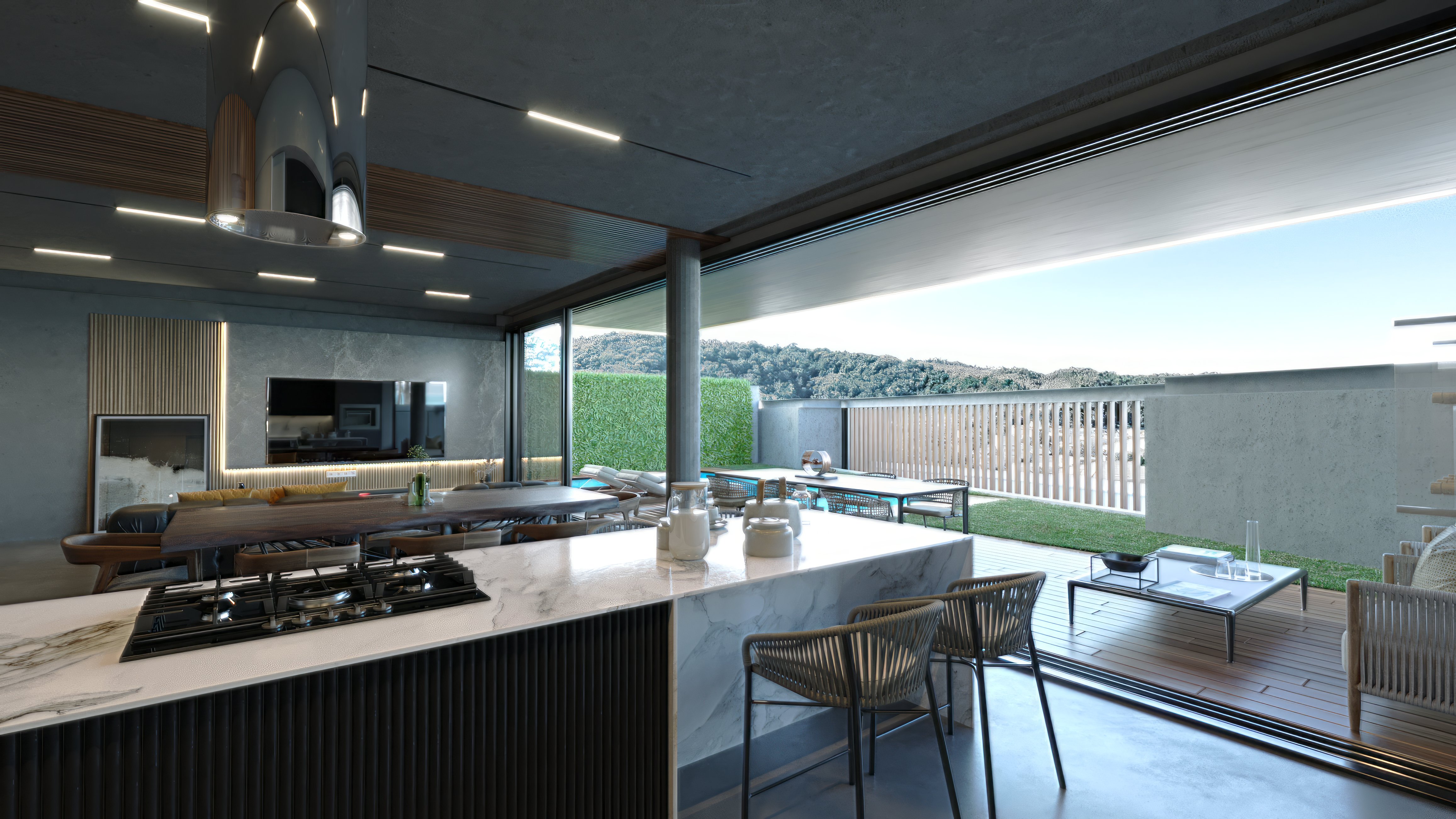 Pátio Estaleiro – Casas exclusivas a 120 m do mar na Praia do Estaleiro, Balneário Camboriú - imagem 5