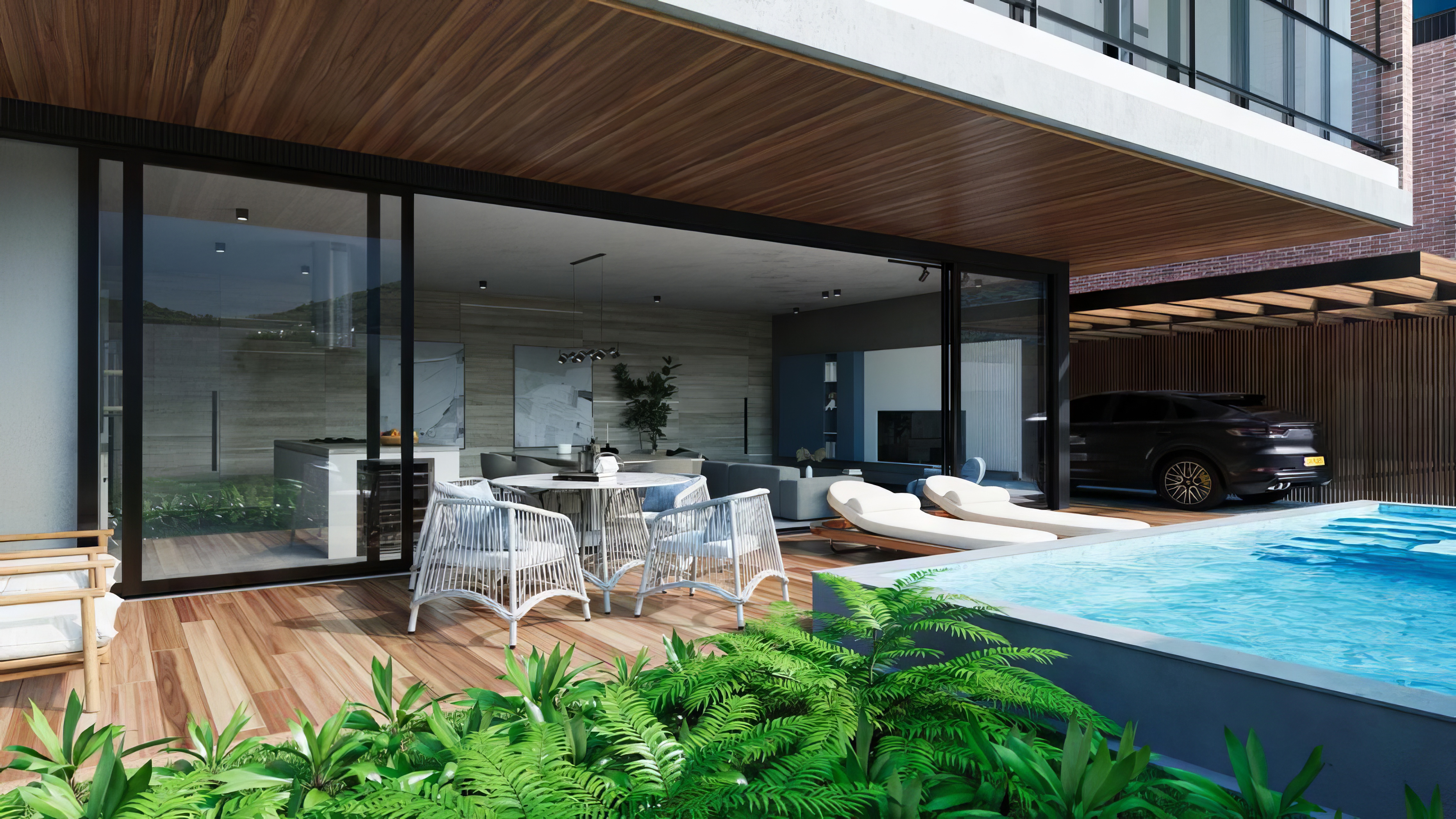 Pátio Estaleiro – Casas exclusivas a 120 m do mar na Praia do Estaleiro, Balneário Camboriú - imagem 4