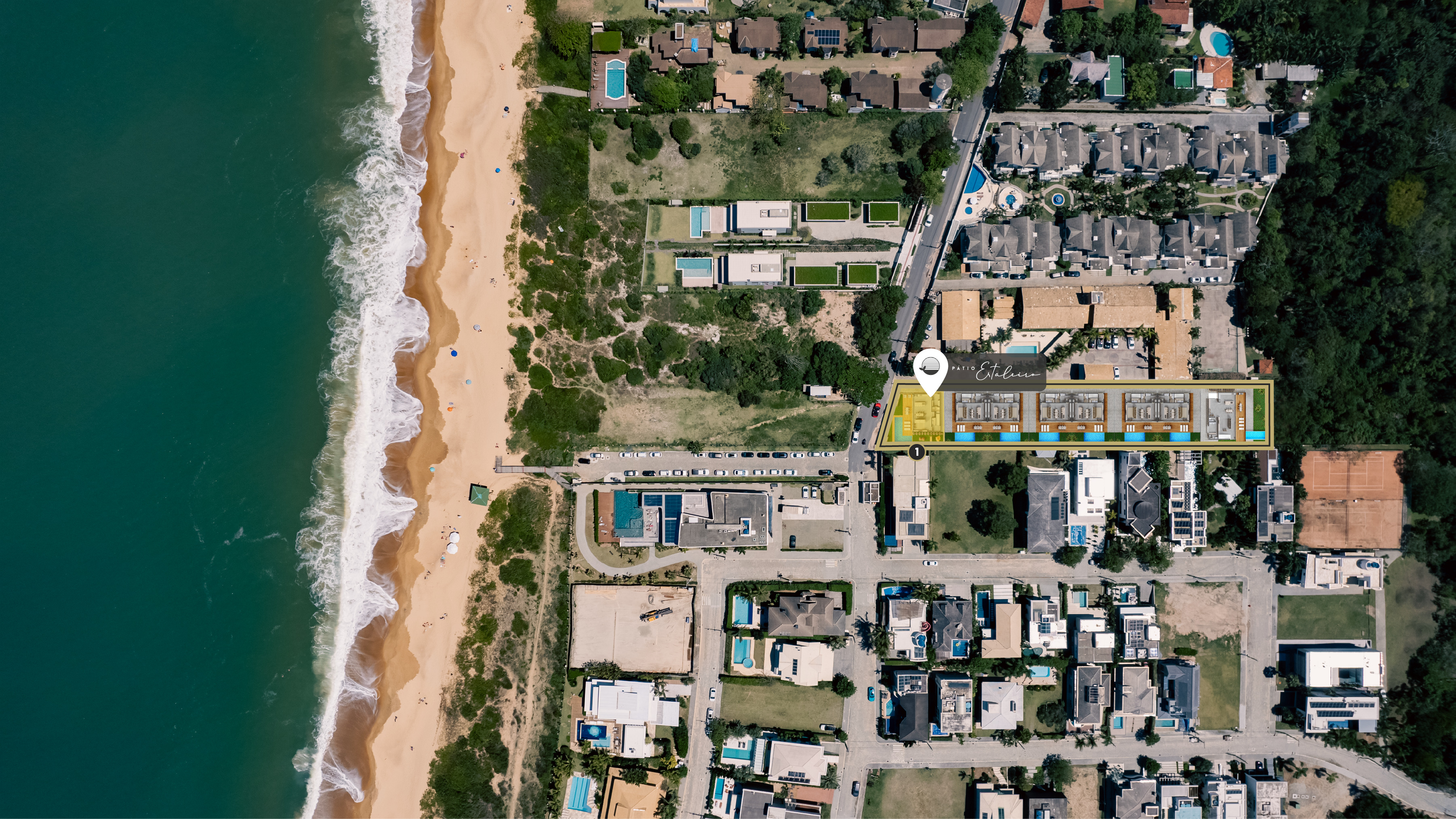 Pátio Estaleiro – Casas exclusivas a 120 m do mar na Praia do Estaleiro, Balneário Camboriú - imagem 3
